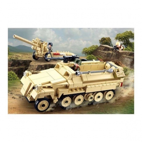 Конструктор "Бронетранспортер" 460 деталей в коробке - фото 3