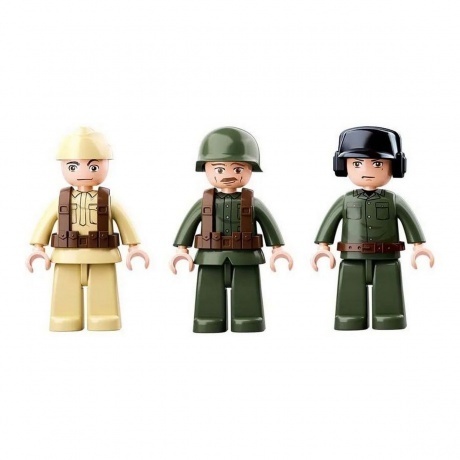 Конструктор "Бронетранспортер" 460 деталей в коробке - фото 5