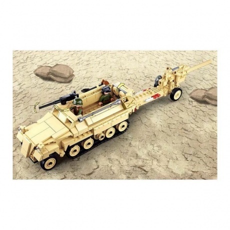 Конструктор "Бронетранспортер" 460 деталей в коробке - фото 6