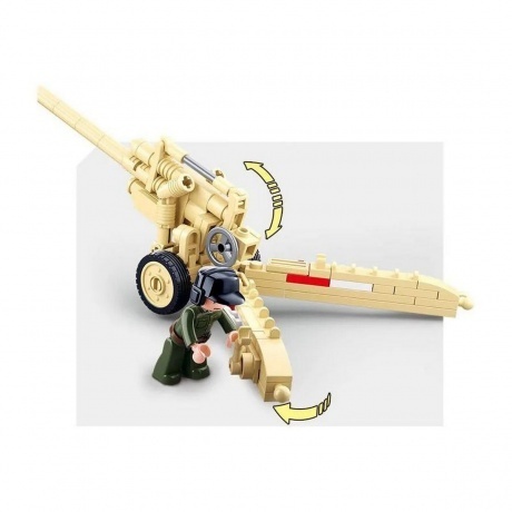 Конструктор "Бронетранспортер" 460 деталей в коробке - фото 7