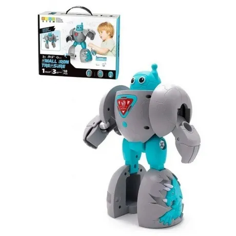 Сборная игрушка-конструктор SMALL IRON TREASURE (звук) в кор обк...