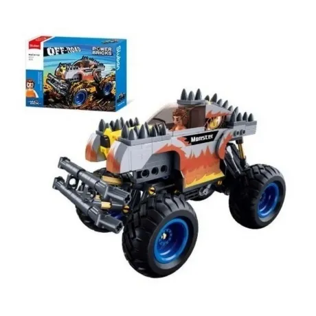Конструктор "Внедорожник Монстр" 267 деталей инерционный в короб...
