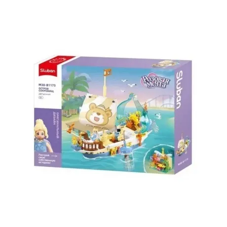 Конструктор "Корабль-парусник для охотников за сокровищами" 287 ...