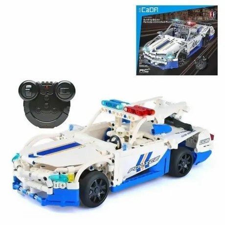 Конструктор "Полицейская машина" 430 деталей на РУ в коробке отк...