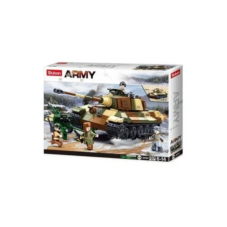 Конструктор 2в1 "Танк" 930 деталей в коробке 2 варианта сборки, ...