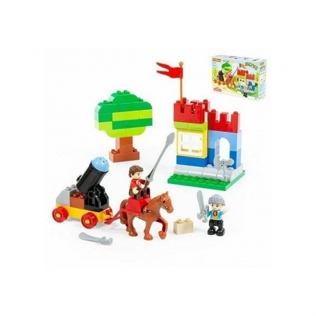 Конструктор "Макси"-"Замок" 58 деталей (в коробке) - фото 3