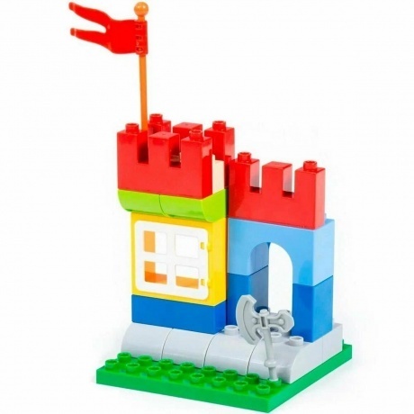 Конструктор "Макси"-"Замок" 58 деталей (в коробке) - фото 4