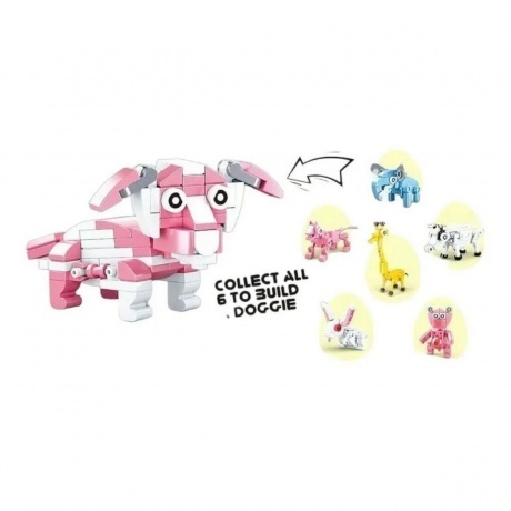 Конструктор "Млекопитающие" в яйце (24 штуки в дисплее) - фото 4