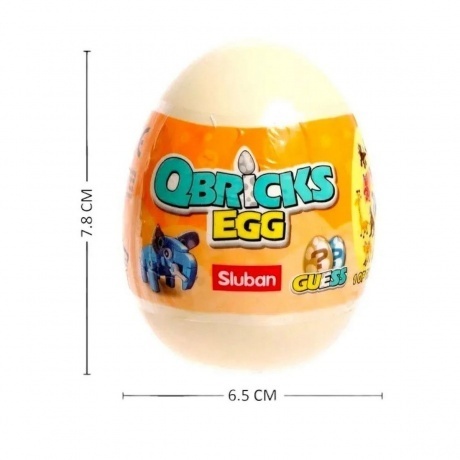 Конструктор "Млекопитающие" в яйце (24 штуки в дисплее) - фото 7