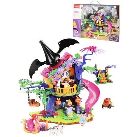 Конструктор "Волшебный домик на дереве" 435 деталей в коробк е