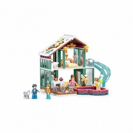 Конструктор &quot;Курорт&quot; 439 деталей в коробке - фото 3