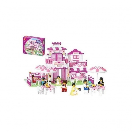 

Конструктор "Розовая мечта.Ресторан" 306 деталей в коробке