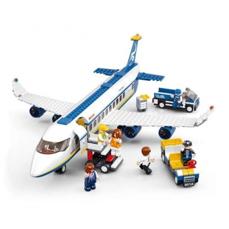 Конструктор "Авиация.Аэробус" 493 детали в коробке - фото 1