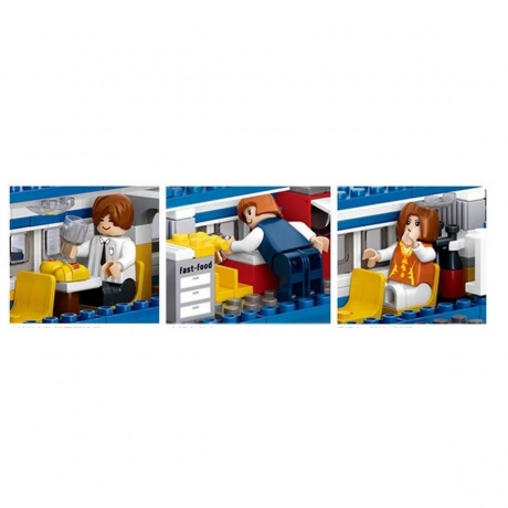 Конструктор "Авиация.Аэробус" 493 детали в коробке - фото 6