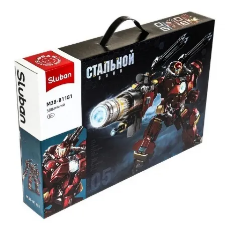 Конструктор "Робот 05" 588 деталей в коробке