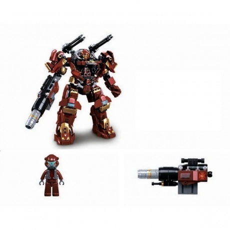 Конструктор "Робот 05" 588 деталей в коробке - фото 4