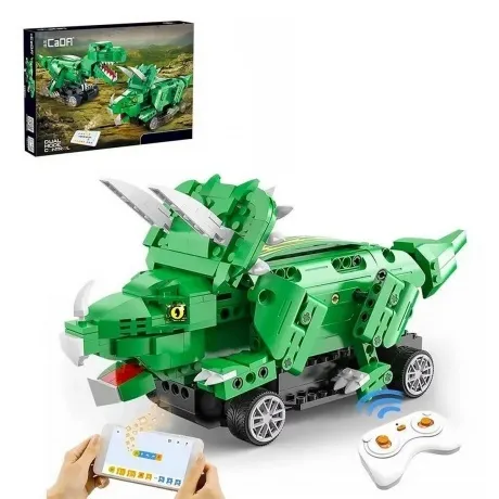 Конструктор "Трицератопс" 317 деталей на РУ в коробке подвижные ...