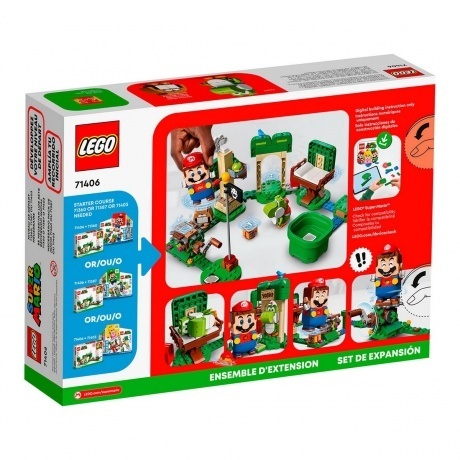 Конструктор LEGO Super Mario Подарочный дом Йоши (71406) - фото 3