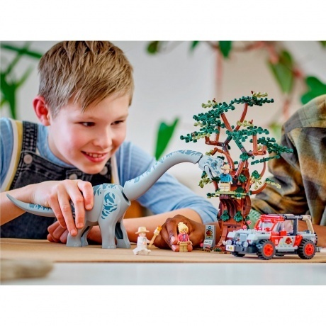 Конструктор LEGO J.W. Открытие брахиозавра (76960) - фото 8