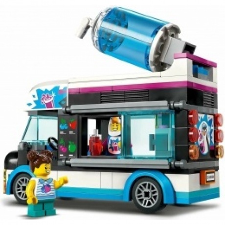 Конструктор Lego City Фургон для шейков Пингвин (60384) - фото 8