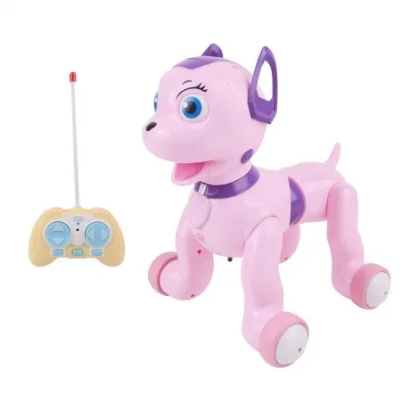 Собачка/кошка на РУ с проектором (свет,звук) в коробке вращение ...