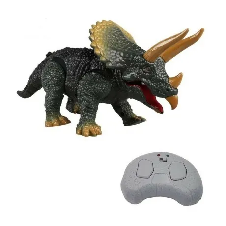Динозавр TRICERATOPS на РУ (свет,звук) в коробке светятся глаза,...