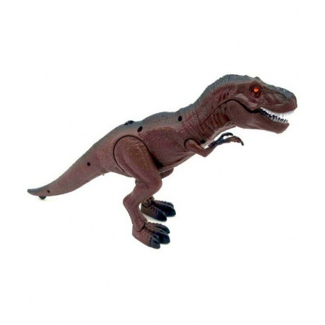 Динозавр T-Rex на РУ (свет,звук) в коробке светятся глаза;подвижные конечности;рычит 9989 - фото 4