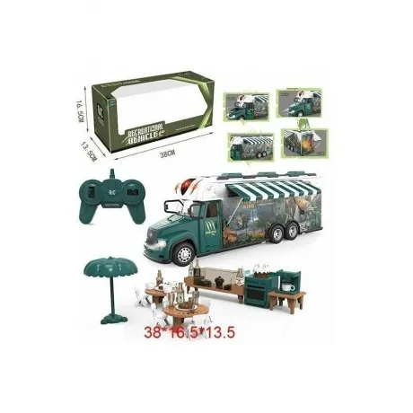 Грузовой автомобиль Dinosaurs King на РУ (свет) в коробке прилав...