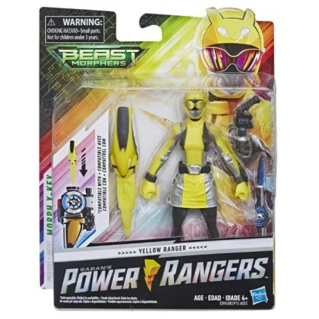 Фигурка Hasbro Yellow Ranger E5943ES0 - фото 7