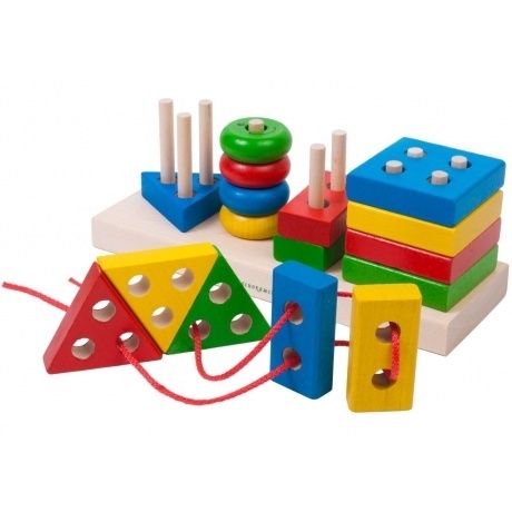 Набор Краснокамская Игрушка НСК-01 Геометрик - фото 1