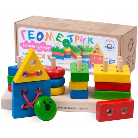 Набор Краснокамская Игрушка НСК-01 Геометрик - фото 2