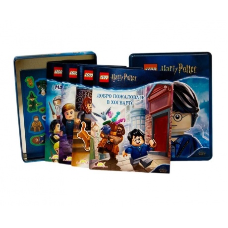 Комплект книг LEGO TIN-6401A Harry Potter 4 шт. - фото 2
