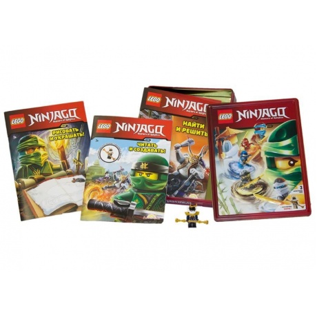 Комплект книг LEGO TIN-6703B Ninjago 3 шт. - фото 3