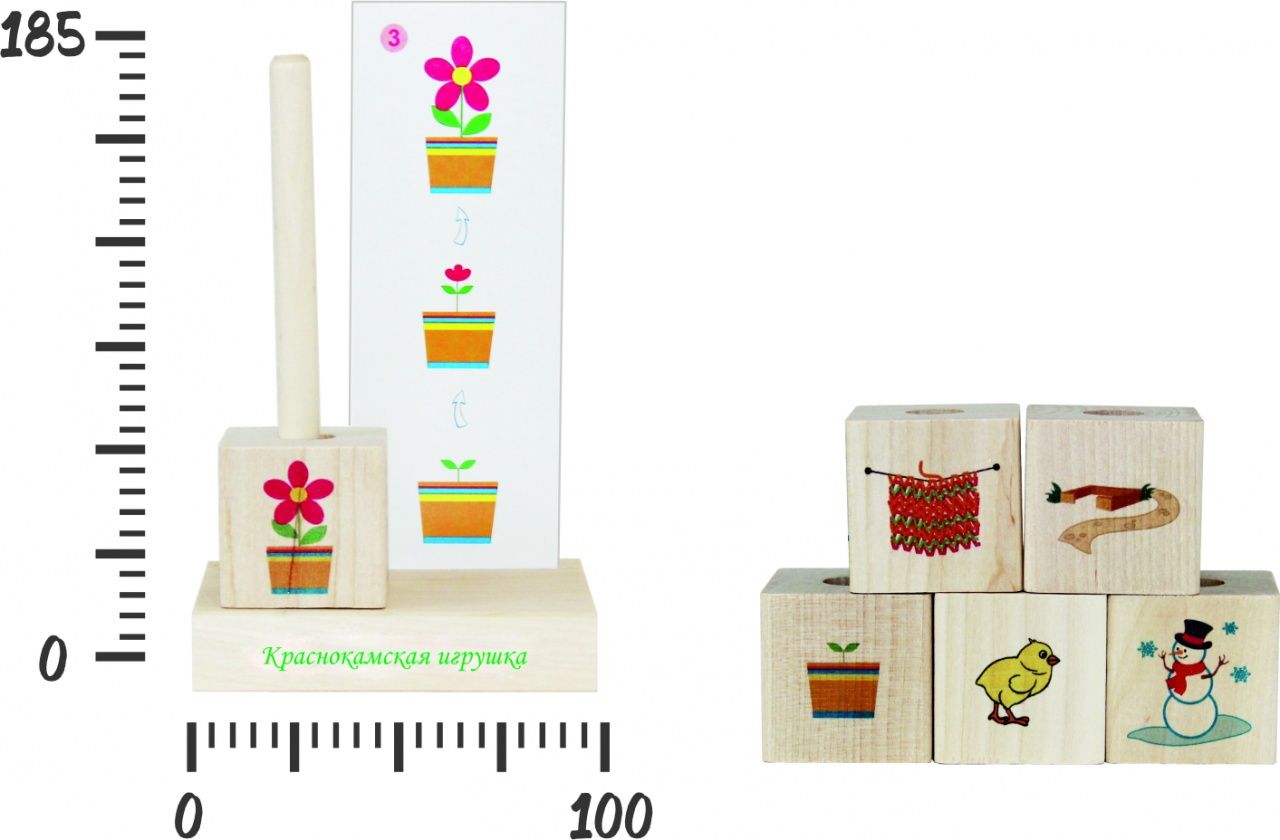 Логическая игра Краснокамская Игрушка ЛИ-13 Логический ряд - фото 3