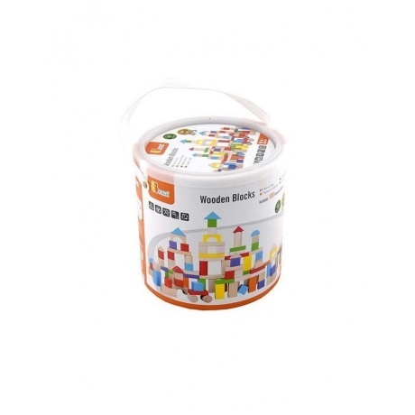 

Конструктор блочный(100 дет)в ведре(р-р ведра В22,D23см) VIGA VG59697