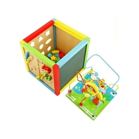 Развивающий модуль Куб(5 в 1)в коробке VIGA VG58506 - фото 3