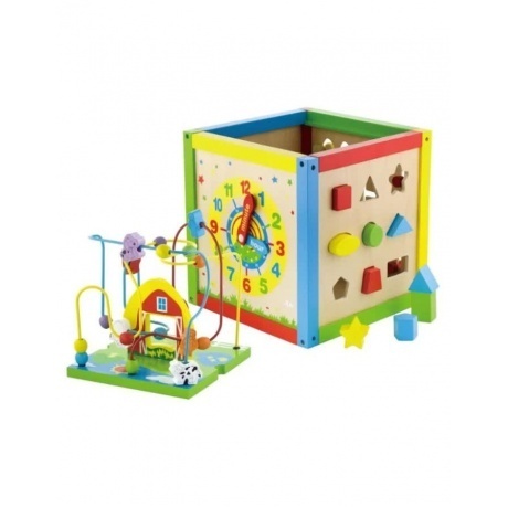 Развивающий модуль Куб(5 в 1)в коробке VIGA VG58506 - фото 4
