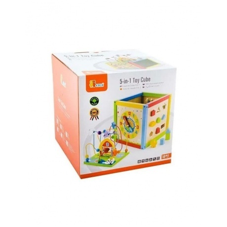 Развивающий модуль Куб(5 в 1)в коробке VIGA VG58506 - фото 5