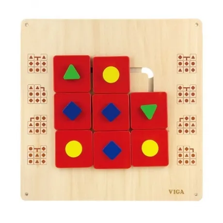 Лабиринт-головоломка(дерево)в коробке VIGA VG50435