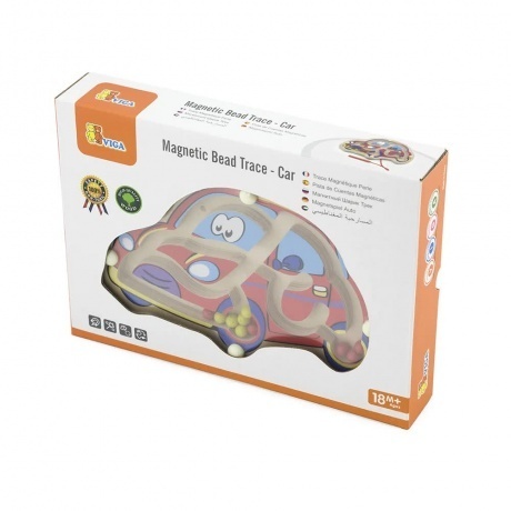 Магнитный лабиринт"Машинка"в коробке VIGA VG50163 - фото 3