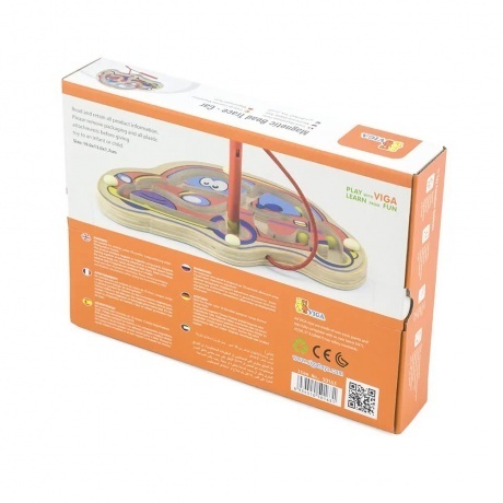 Магнитный лабиринт"Машинка"в коробке VIGA VG50163 - фото 4