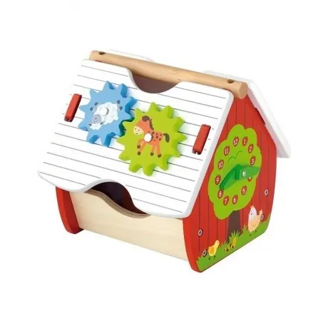 Логический домик-сортер в коробке VIGA VG50533