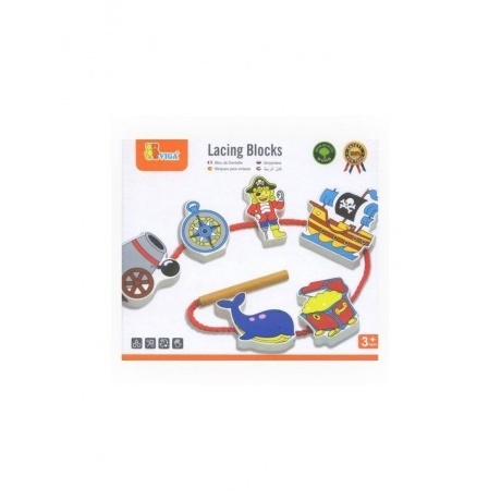 

Шнуровка "Пираты" (12 блоков) VIGA VG59852