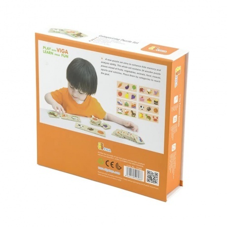 Пазлы "Категоризация" VIGA VG51608 - фото 3