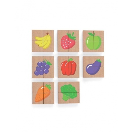 

Магнитный пазл Фрукты (32 дет.) VIGA 50700