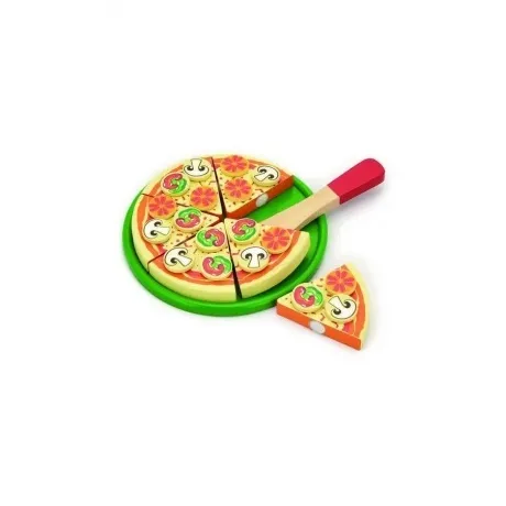 Набор "Режем пиццу" в коробке 6 кусков пиццы,лопатка,тарелка,18 ...