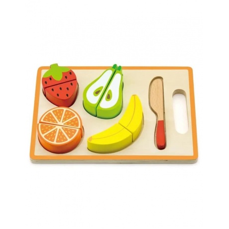 Набор&quot;Режем фрукты&quot;(4 фрукта,нож,доска)в коробке VIGA VG50978 - фото 2
