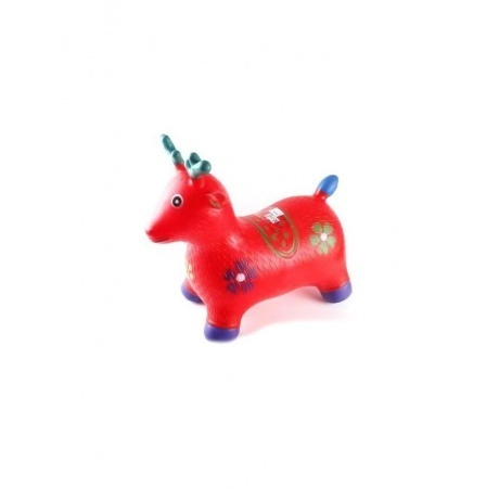 Олененок-прыгун в пакете надувной;размер 54х26х45см;розовый/зеле...