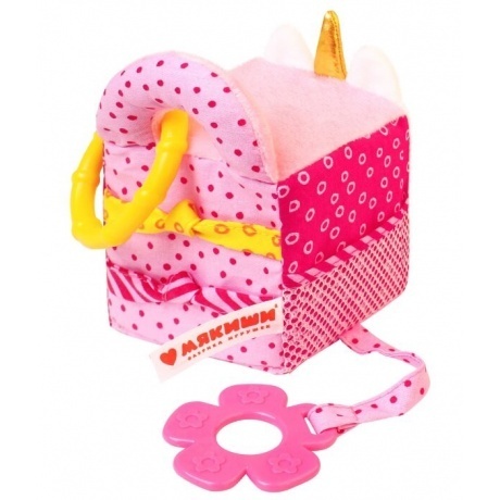 Развивающий кубик "Единорог Лайк" (Мякиши) 631 - фото 2