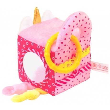 Развивающий кубик "Единорог Лайк" (Мякиши) 631 - фото 3